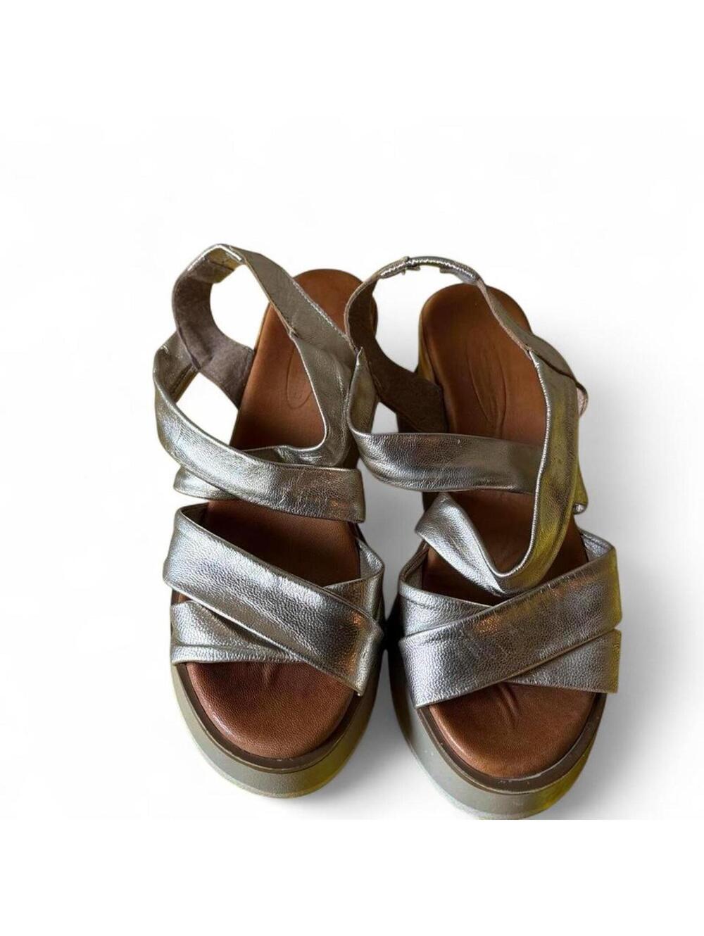 Women's Gold Sandal